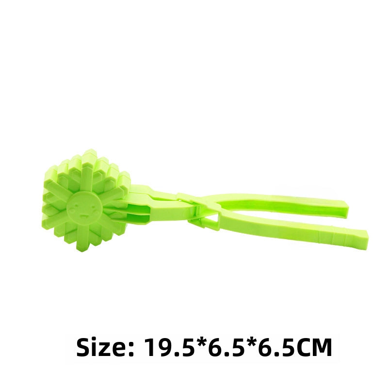 Children’s Winter Outdoor Toy Snow Clip Snowball Fight Artifact Snowflake Love Snowball Clip Play Snow Toy Sand Mold