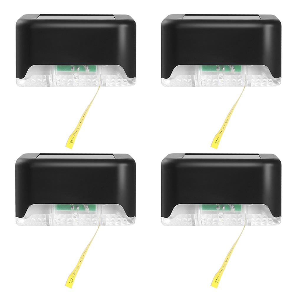 

4pcs Solar LED Stair Lamp Waterproof Garden Courtyard Outdoor Fence Light, 501 Original