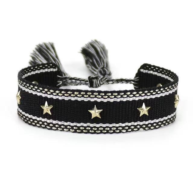 YOY-Women Adjustable Braided Friendship Bracelets