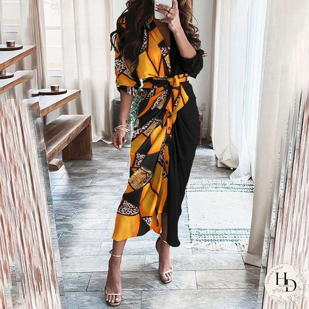 Plus Size Womens Elegant Floral Print High waist Sexy Slim Pencil Dress Holiday party