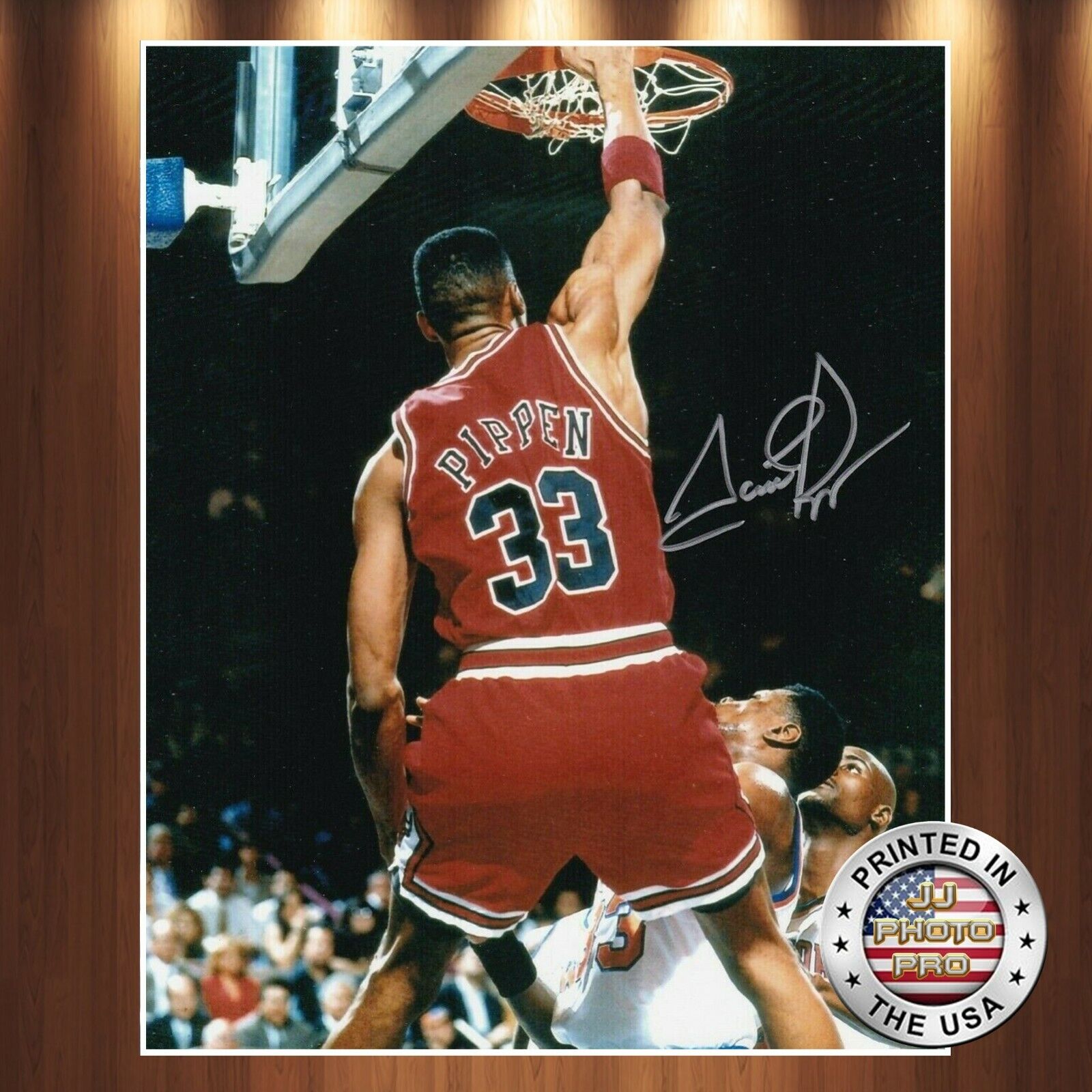 Scottie Pippen Autographed Signed 8x10 Photo Poster painting (Bulls HOF) REPRINT