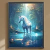 Diamond Painting - Full Round - Unicorn(30*40cm)-953497.01