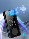Biometric Bluetooth-compatible Anti-theft Fingerprint Password IC Card Door Lock
