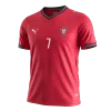 RONALDO #7 Portugal Home Soccer Jersey World Cup 2026