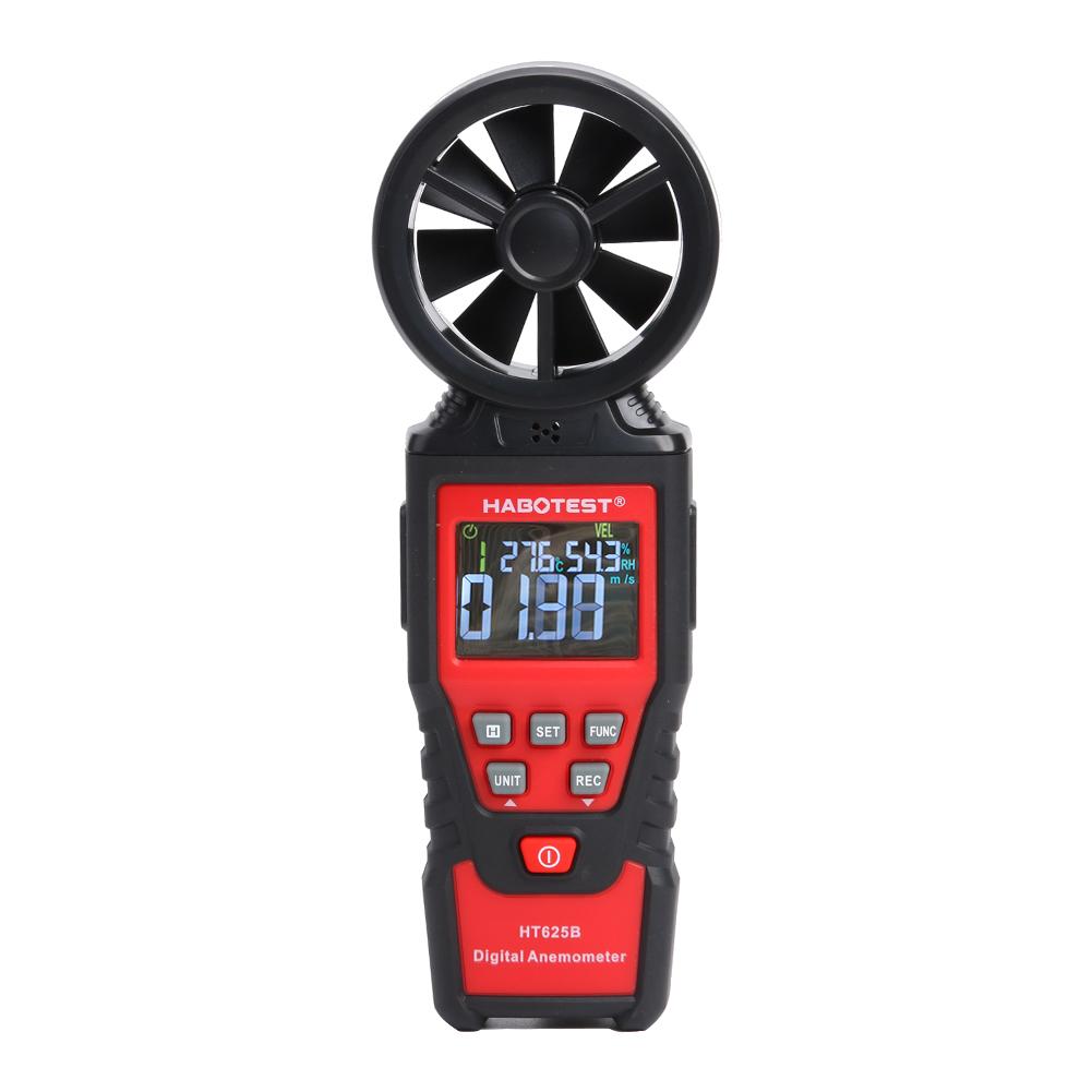 

Portable LCD Digital Anemometer Thermometer Wind Speed Gauge Wind Meter, Ht625a, 501 Original