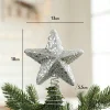 Shinny Shimmer Star Christmas Tree Top Decor