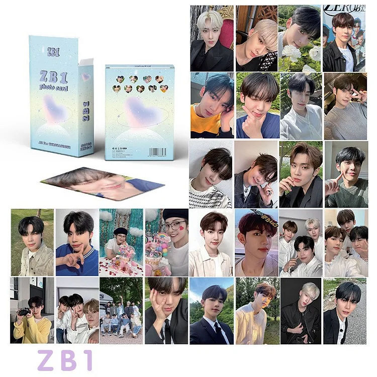 ZEROBASEONE ZB1 Laser Paper 50 Sheets Photocard