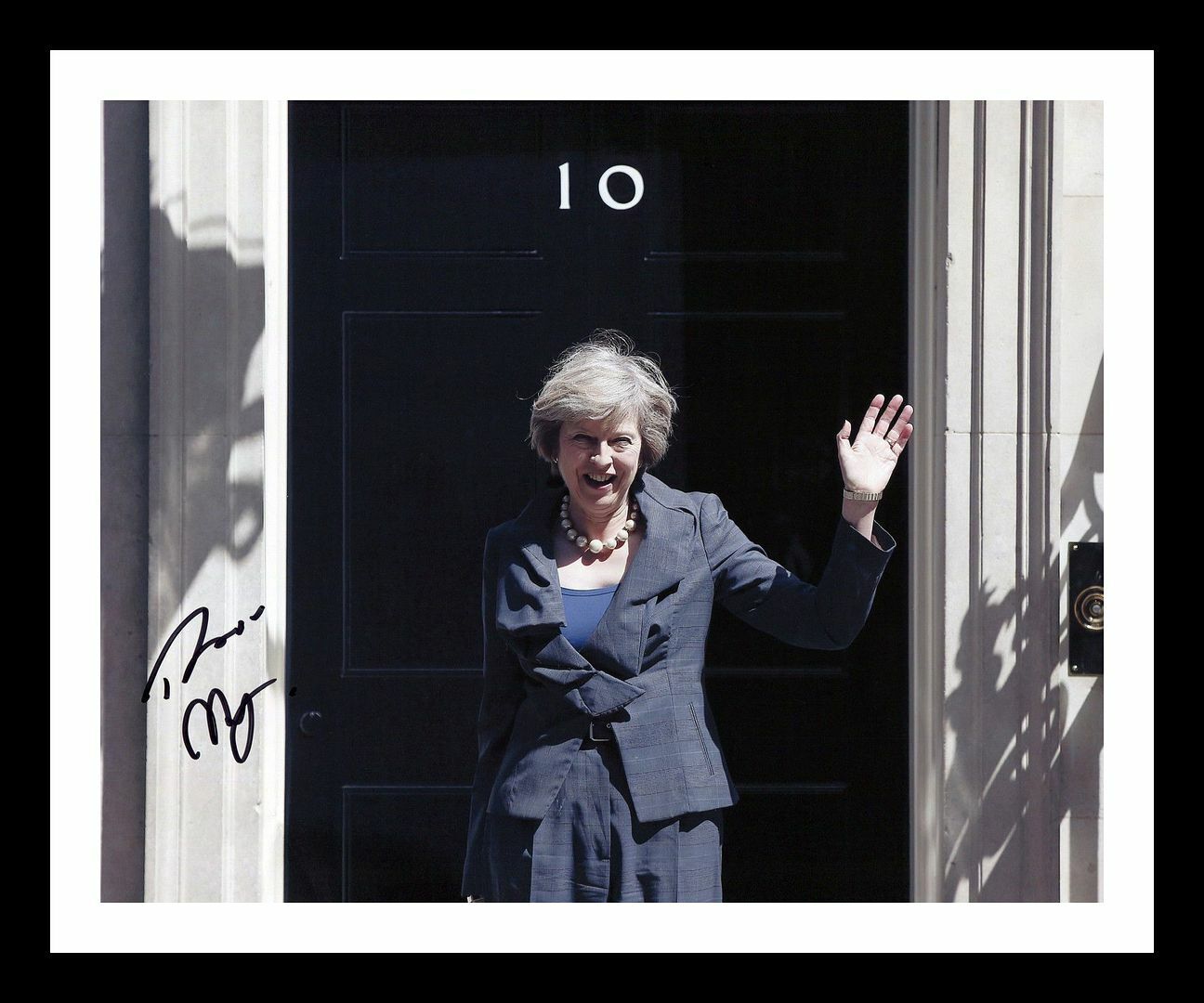 Theresa May Autographed Signed & Framed Photo Poster painting 1