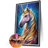 5D diy volle runde bohrer diamant malerei einhorn kit heim dekoration (w2188)