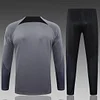 Joyfball 2024/2025 Corinthians Half-Pull Training Suit grey Football Shirt 1:1 Thai Quality