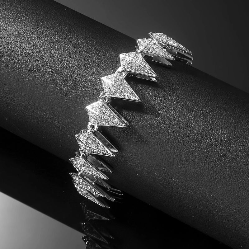 Hip-hop Geometric Alloy Men’s Bracelets
