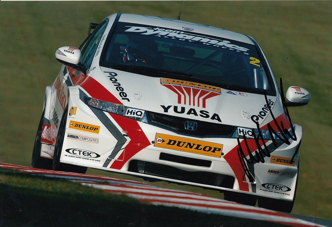 Matt Neal Hand Signed Honda Yuasa Photo Poster painting 12x8 1.