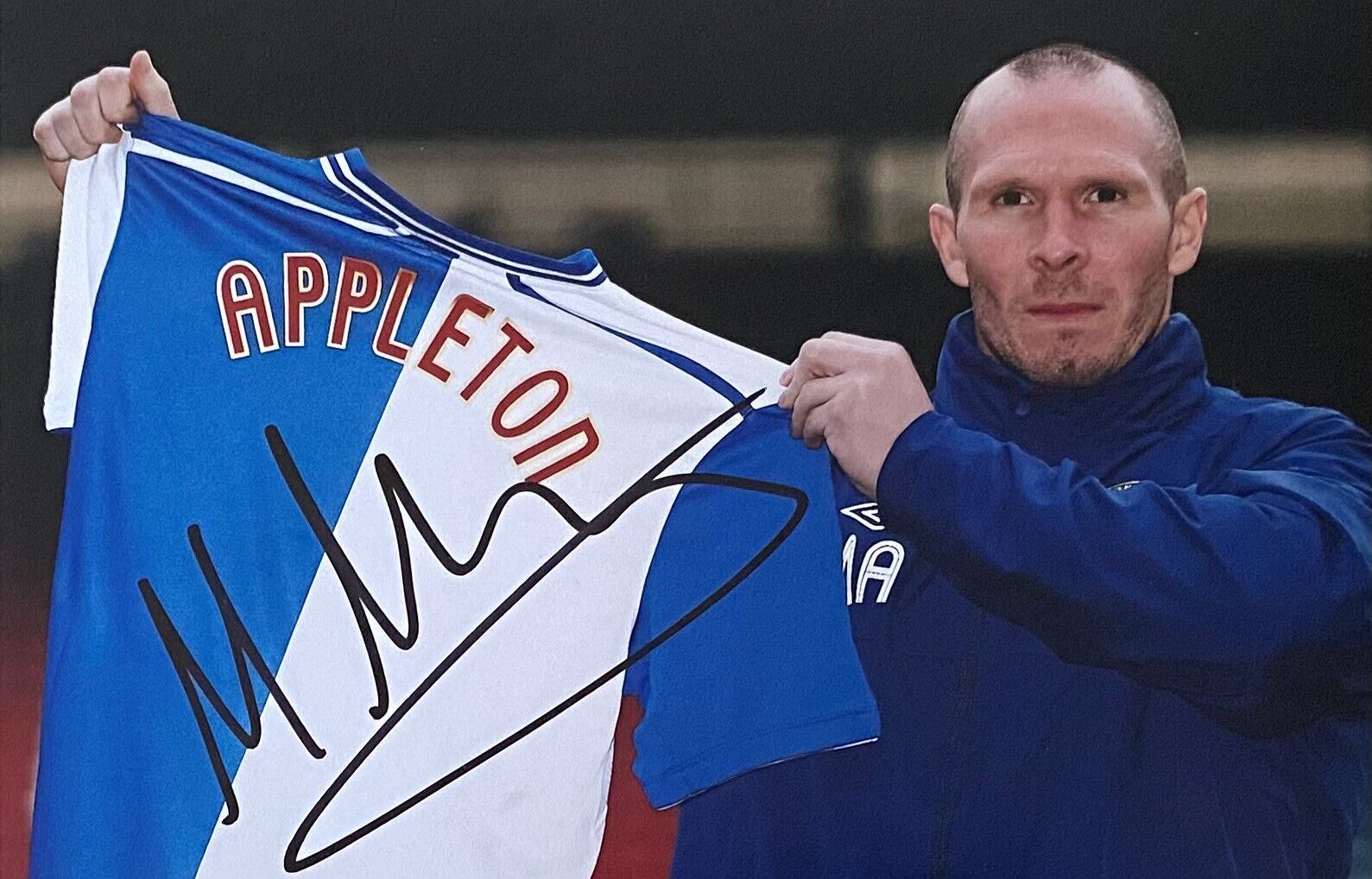 Michael Appleton Genuine Signed Blackburn Rovers 6X4 Photo Poster painting