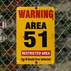 Warning - Vintage Metal Signs(12*16Inch) - Warning