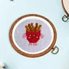 (US Only)Round Embroidery Hoops Circle Cross Stitch Hoop Ring for Quilting Stitching