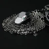 Snake Pendant Necklace - Zinc Alloy, Fashionable Chain Jewelry, With Clamp Function, Can Clamp Glasses, Lighters And Other Small Items