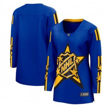 Women's All-Star Game 2024 Blue  Stitched Hockey Jersey