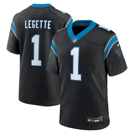 Men's Carolina Panthers Xavier Legette  Black 2024 NFL First Round Pick Player F.U.S.E. Vapor Untouchable Limited Stitched Football Jersey