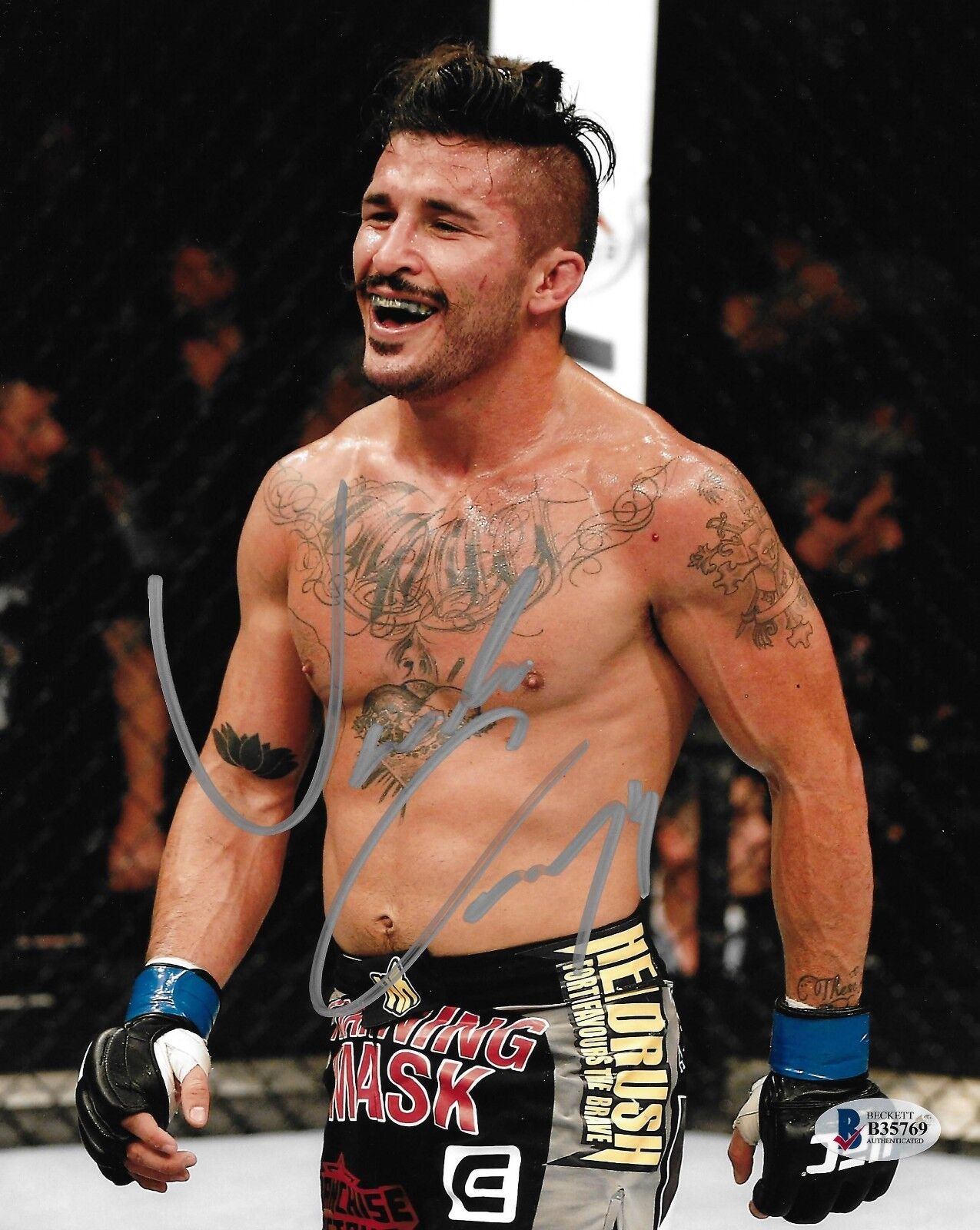 Ian McCall Signed 8x10 Photo Poster painting BAS Beckett COA UFC Picture Autograph 183 163 156 1