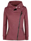 Asymmetric Zip-Up Hoodie