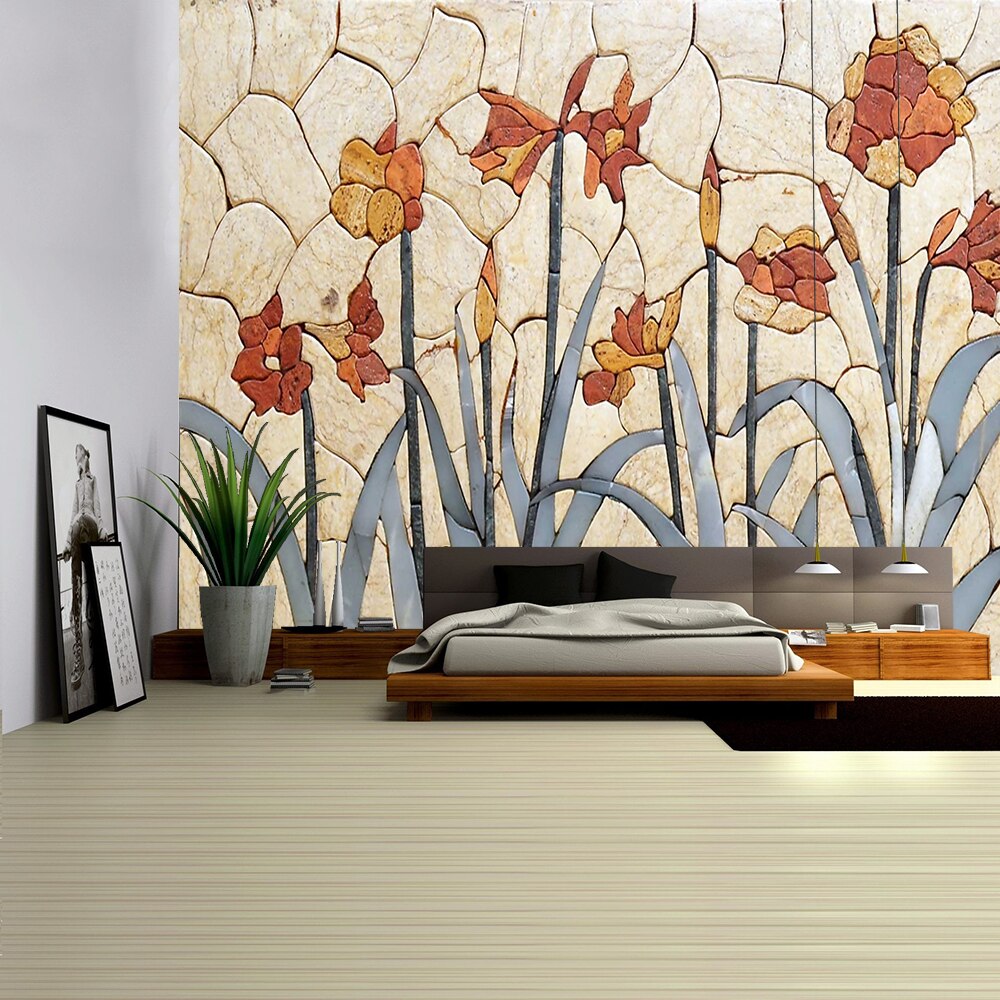 

Wall Tapestry - Patchwork Flower-150*130cm, 501 Original