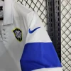 Retro 2004 Brazil White Soccer Jersey