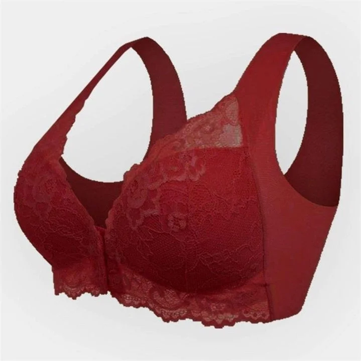  Bra For Women Front Closure 5d Beauty Back Sports Comfy Bra