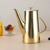 Stainless Steel Cold Water Kettle Large Capacity Wide Mouth for Coffee Tea Juice