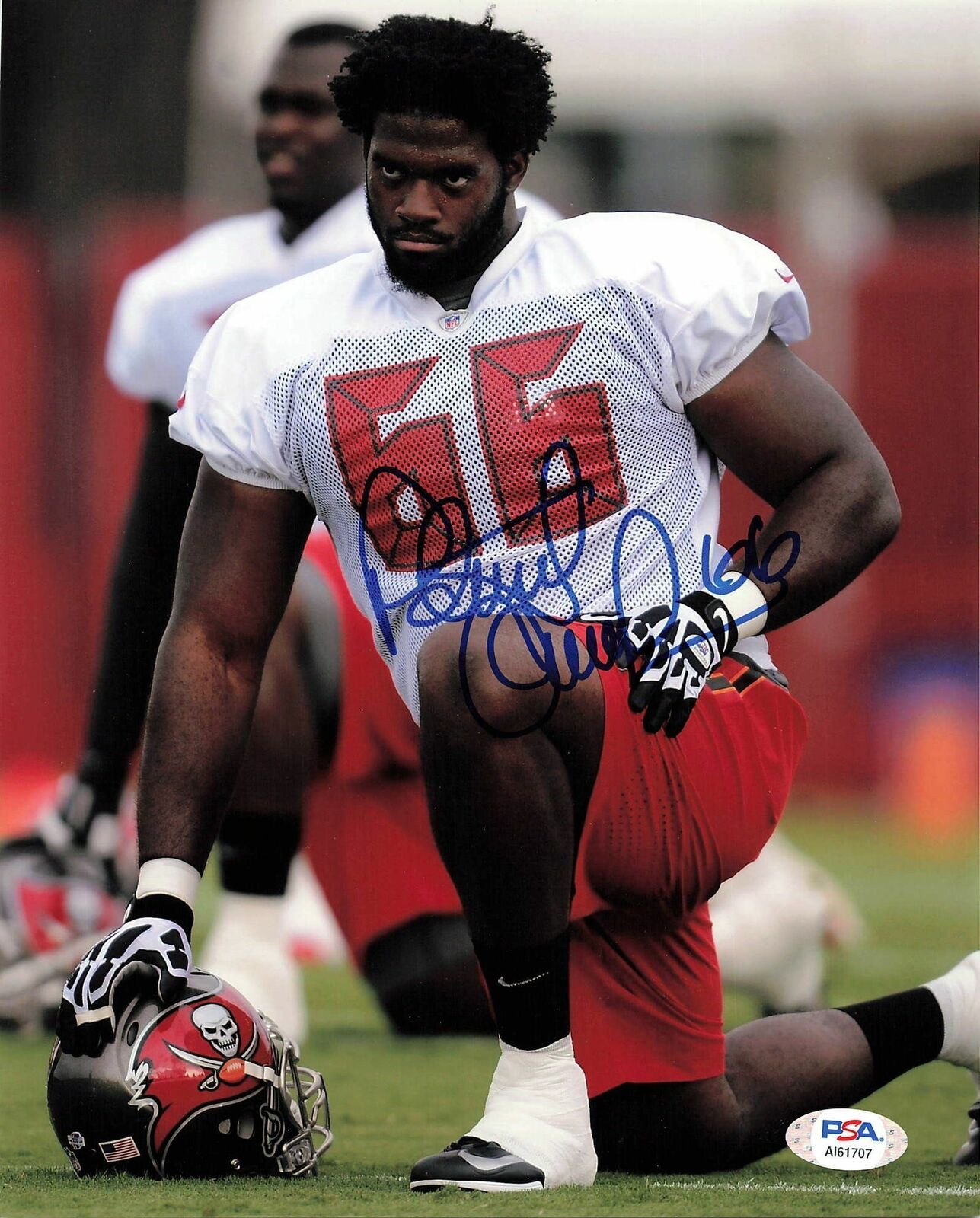 Patrick Omameh Signed 8x10 Photo Poster painting PSA/DNA Kansas City Chiefs Autographed