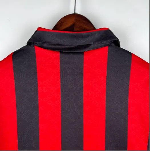 Retro AC Milan 89/90 Home football shirt