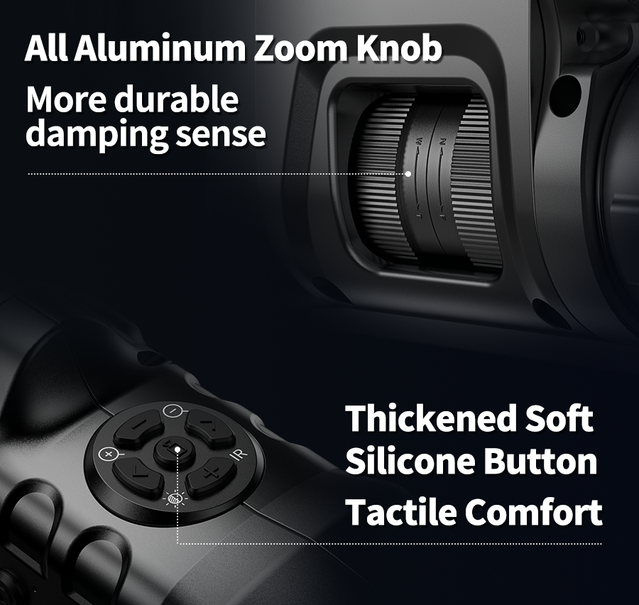 BekinTek WiFi Sync Night Vision Monocular Infrared Digital NVG Goggles Optical Zoom Rechargeable Binoculars IR Telescope Scope Full Dark Observing 24x Zoom 1080P Video Laser Positioning Support Crosshairs 7