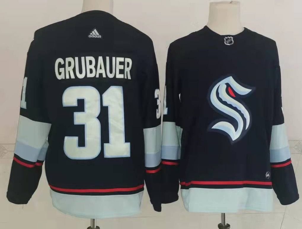 NHL Seattle KRAKEN GRUBAUER  # 31 Jersey mysite