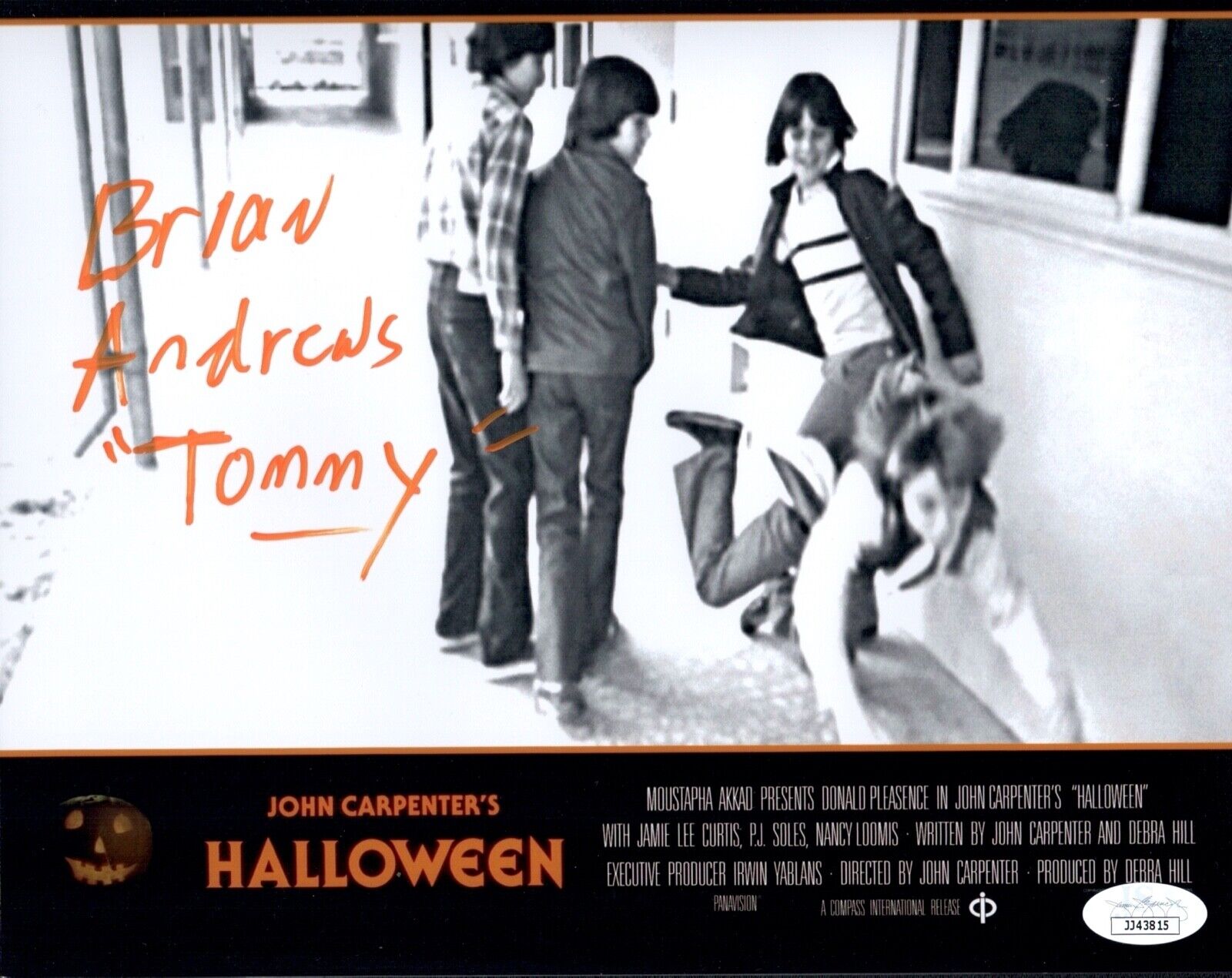 BRIAN ANDREWS Signed HALLOWEEN 8x10 Photo Poster painting IN PERSON Autograph JSA COA Cert