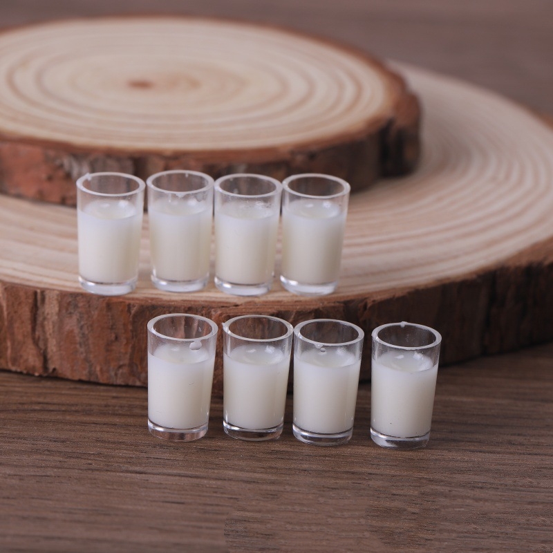 Mini Drink Resin Charms Set