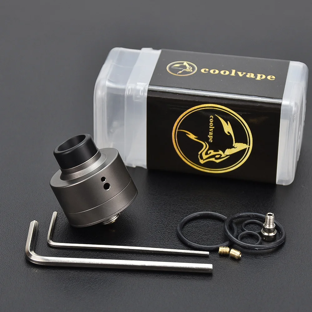 WOLFCOOLVAPE Haku Venna 22 rda Atomizer 316 SS With 510 MTL Drip