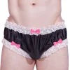 New Men's Sexy Lace Skin-Friendly Silky High-Elasticity Underwear