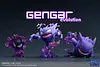 1/20 Scale World Zukan Evolutionary Combination Series Gengar Family - Pokemon Resin Statue - MG Studios