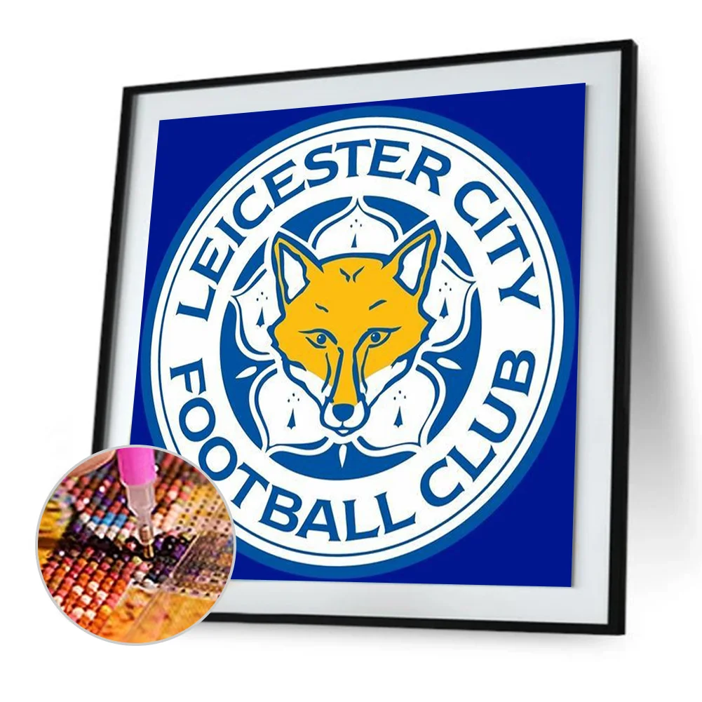 Diamond Painting - Full Round Drill - Leicester City F.C.(Canvas|30*30cm)