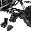 AMK UTB18 Brass Counter Weight Axle Housing Black Coating for Axial RC Crawler 1/18 UTB18 Capra Unlimited Trail Buggy RTR Upgrade Part (E - 5 in 1)