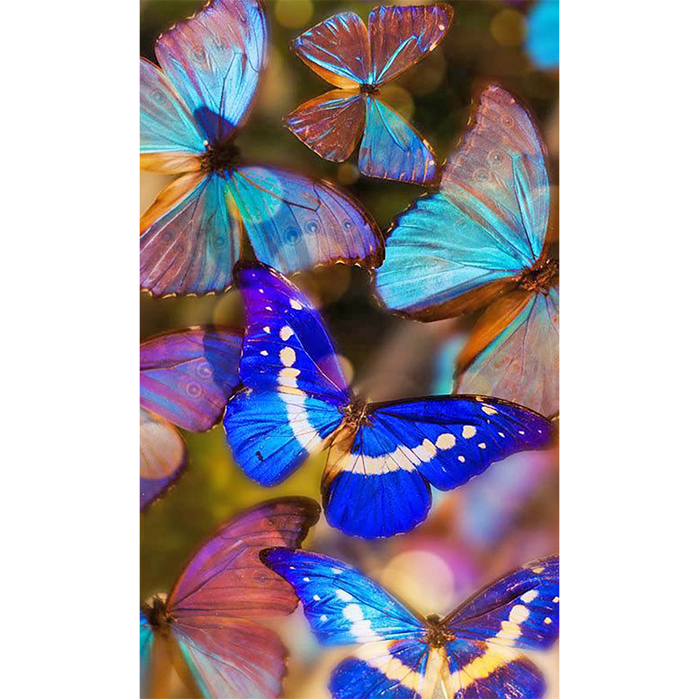 

Butterfly - Round Drill Diamond Painting - 30*50CM, 501 Original