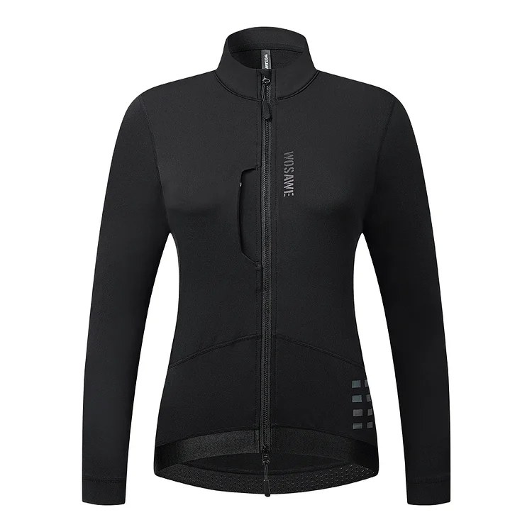 WOSAWE Women's Winter Thermal Fleece Cycling Jacket