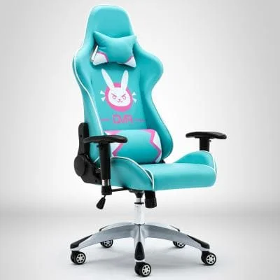 Pink/Black/Green Overwatch D.VA Bunny Gaming Chair SP1812340