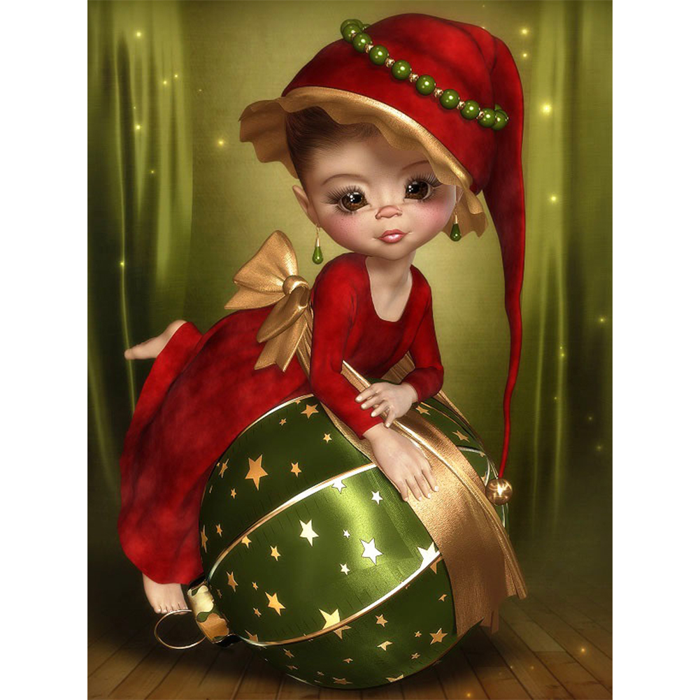 

Fairy Girl - Round Drill Diamond Painting - 30*40CM, 501 Original