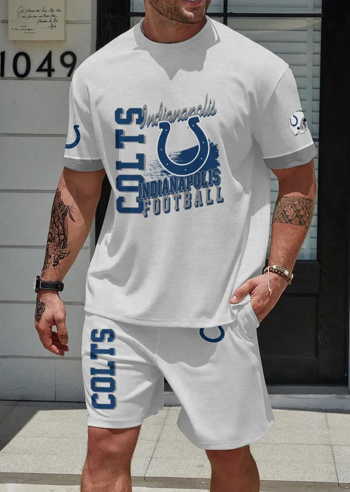 Indianapolis Colts Limited Edition Top And Shorts Two-Piece Suits