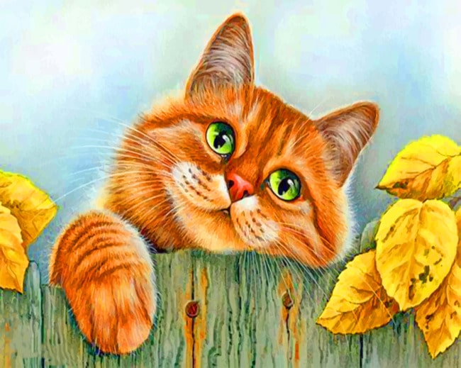 

Cat – Paint By Numbers - 40*50CM, 501 Original