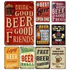 (Multi Style)Beer Bar Cafe - Metal Tin Signs(8*12Inch/12*16Inch) - Bar