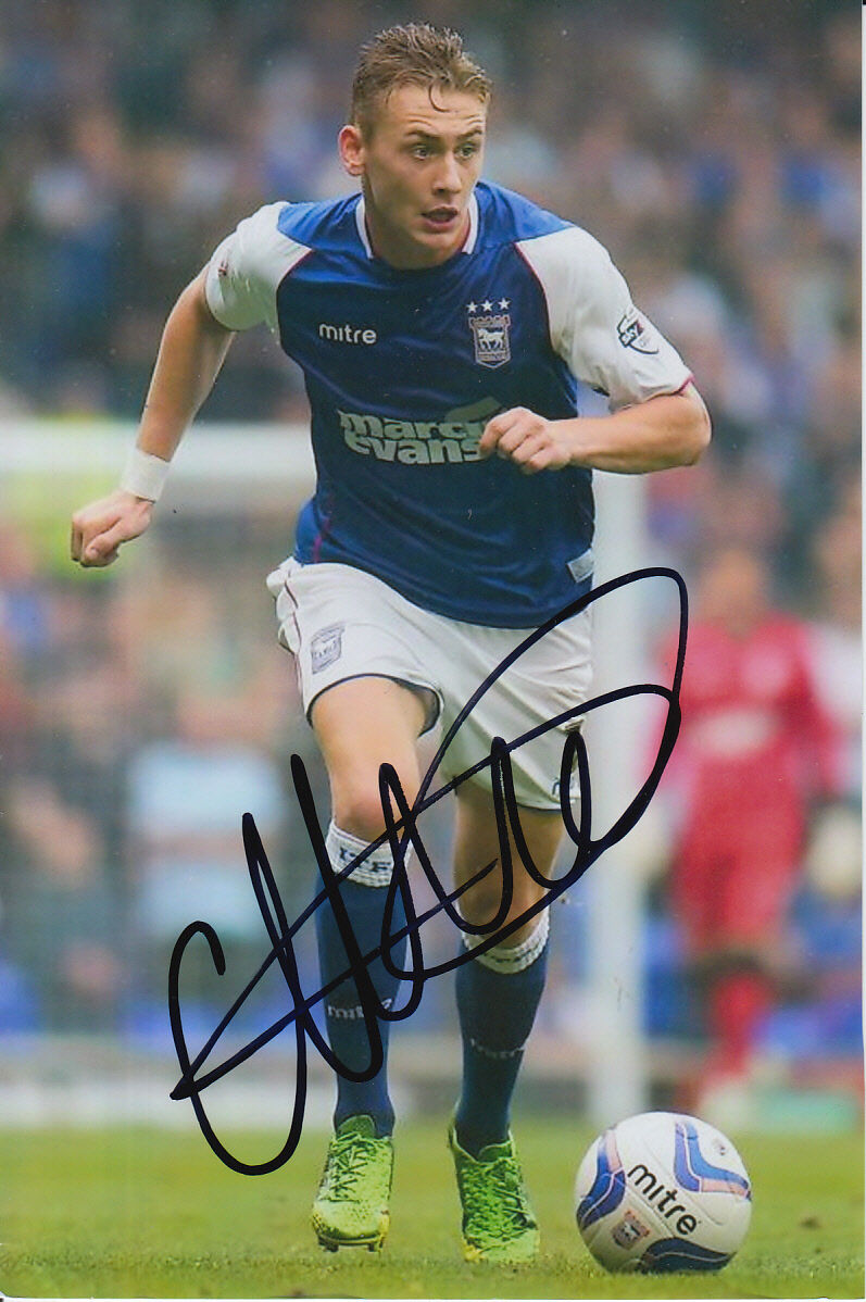 IPSWICH TOWN HAND SIGNED ELLIOTT HEWITT 6X4 Photo Poster painting 1.