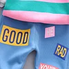 Baby Girl Boy Suits Plush Stripe Smiley Face 2 Pcs/Set