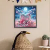 Des kits de peinture en diamant en forme de c&oelig;ur rose rose en forme de c&oelig;ur de la Saint-Valentin pour la Saint-Valentin en forme sp&eacute;ciale de 5D bricol