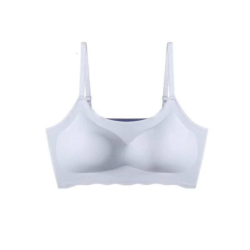 Fashion Seamless Fitness Bra For Women Underwear Gathered Shock-Proof Thin Push Up Bra Female Intimate Bralette Lingerie M-XL